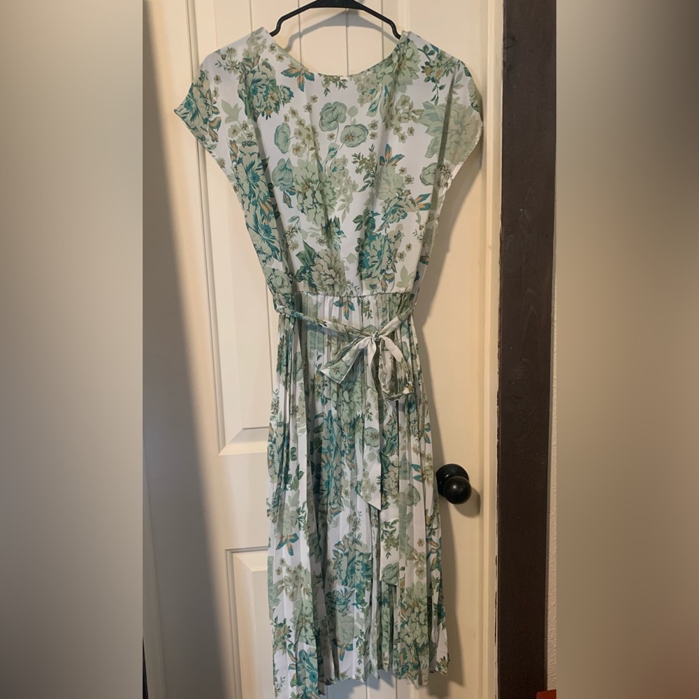 Green 1940s Dress
